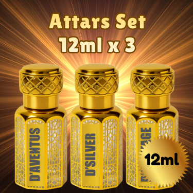 Attars Set 12ml x 3