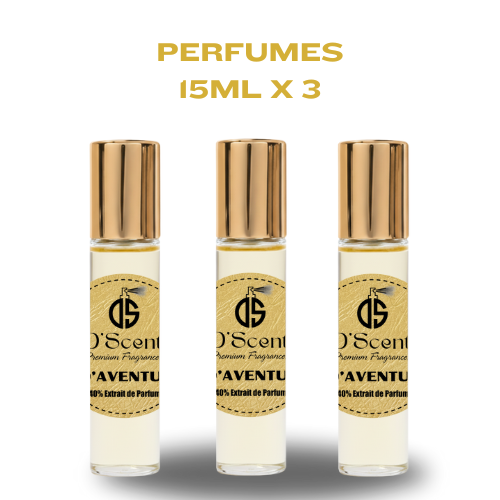 Perfumes 15ml x 3
